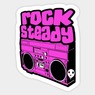 Radio Rock Steady Sticker